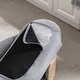 preview thumbnail 27 of 29, Velvet Cushion Chair With Solid Wood legs and Bent Wood Back/Pet Sofa