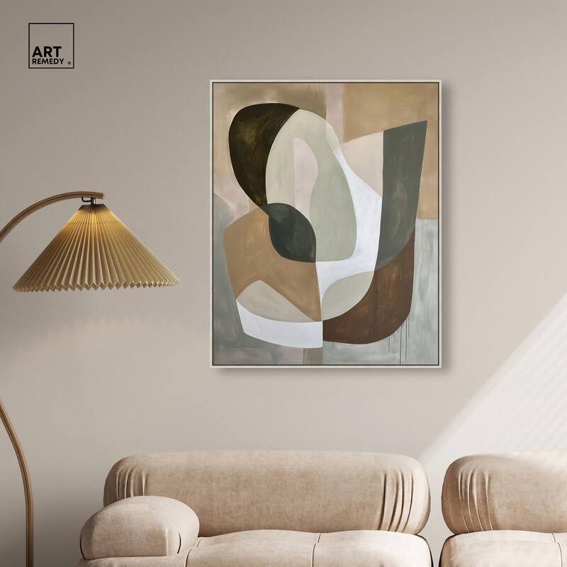 Soft Reverberations II Canvas by Art Remedy