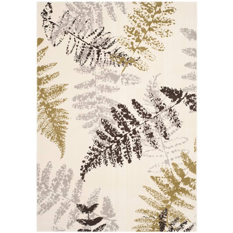 SAFAVIEH Porcello Orlena Modern Rug - 8' x 11'2" - Ivory/Light Grey