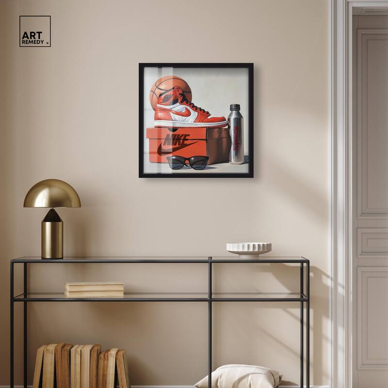 Basketball Practice Shadowbox by Art Remedy