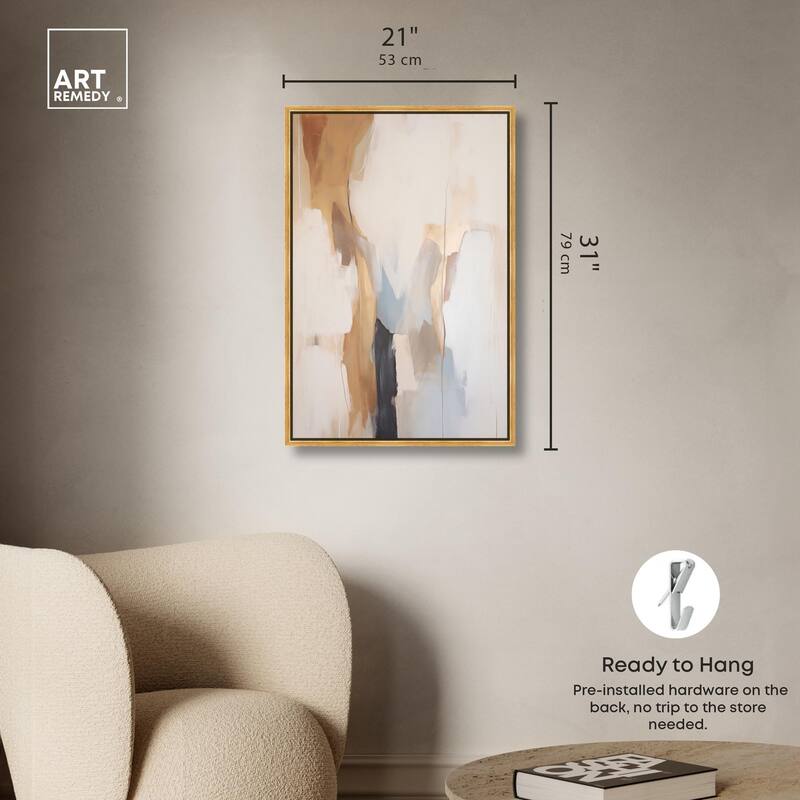 Sandstone Stillness II Canvas by Art Remedy