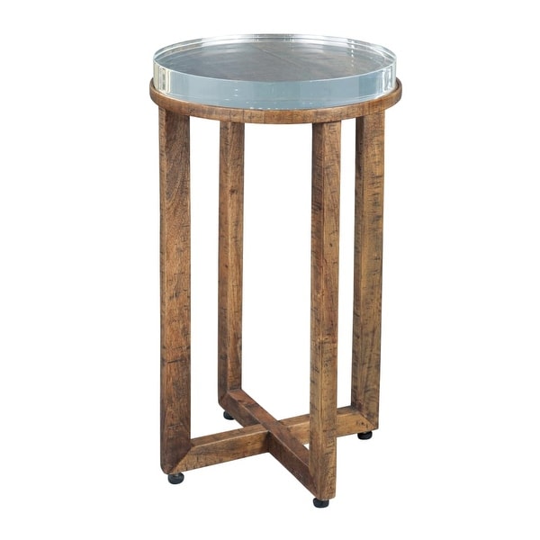 Hekman 27627 14 Inch Wide Wood End Table With Acrylic Top Hekman 27627 14 Inch Wide Wood End Table With Acrylic Top Special Reserve Free Shipping Today 21163878