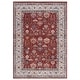 preview thumbnail 30 of 112, SAFAVIEH Lauren Ralph Lauren Lefka Rug 5' x 7' - Red/Ivory Blue - Rectangle