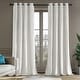 preview thumbnail 78 of 85, Deconovo Velvet Blackout Curtains, 2 Panels, Thermal Insulated 52x63 Inch - Greyish White