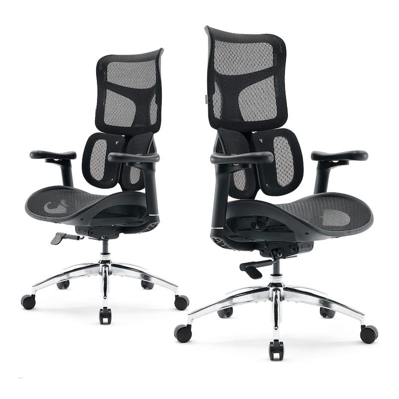 SIHOO Doro S100 Ergonomic Mesh Office Chair with Adjustable seat depth - 74*70*127