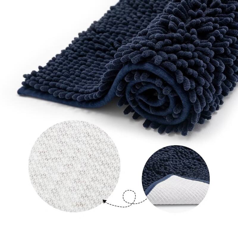 Chenille Non-Slip Bath Rug