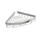 preview thumbnail 2 of 2, Croydex Aluminum Single Tier Chunky Corner Shower Caddy in Chrome