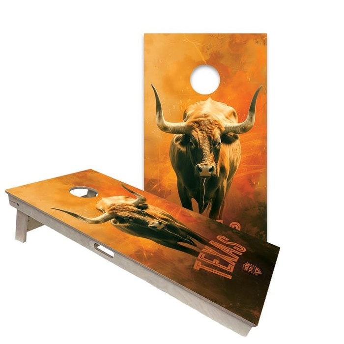Texas Longhorns Regulation 2x4 Cornhole Board Set