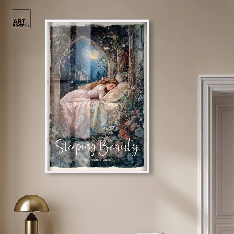 Classic Sleeping Beauty Shadowbox by Art Remedy