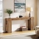preview thumbnail 2 of 38, Farmhouse Wood 70.9 Inches Extra Long Console Table for Living Room, Hallway