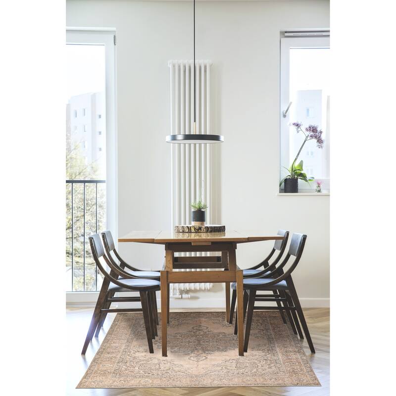 ECARPETGALLERY Hand-knotted Antalya Vintage Beige Wool Rug - 8'0 x 10'10