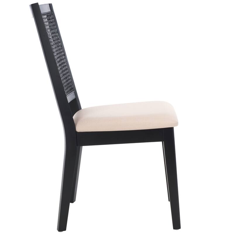 SAFAVIEH Elia Farmhouse Dining Chair (Set of 2) - 20 In. W x 23 In. D x 37 In. H - 20Wx23Dx37H
