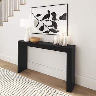 Plank and Beam Contour Console Table - 56"