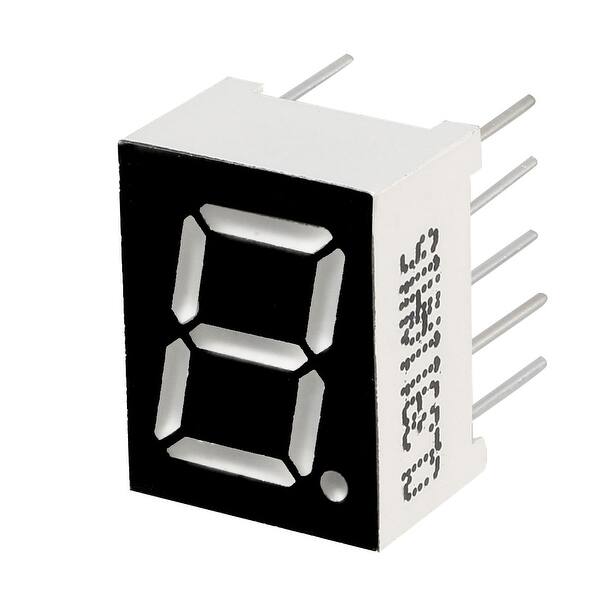 Common Cathode 10 Pin 0.51 x 0.39 x 0.28 Inch Red LED Display Digital ...
