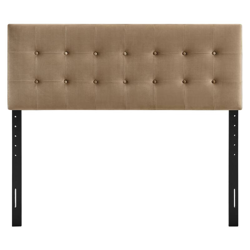 Emily Biscuit Tufted Performance Velvet Headboard