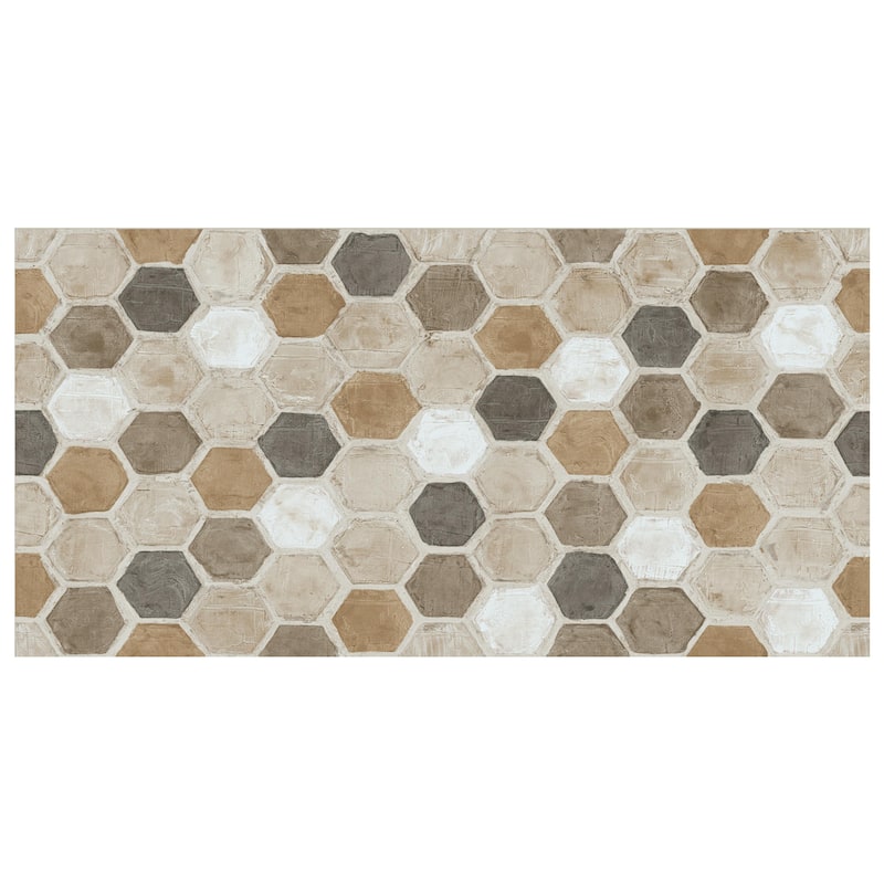 Merola Tile Cythere Fascia Incanto 23-1/2" x 47" Porcelain Floor and Wall Tile