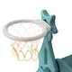 preview thumbnail 12 of 28, Indoor & Outdoor Toddler Freestanding Slide and Swing Set 3 in 1 with Basketball Hoops Combo
