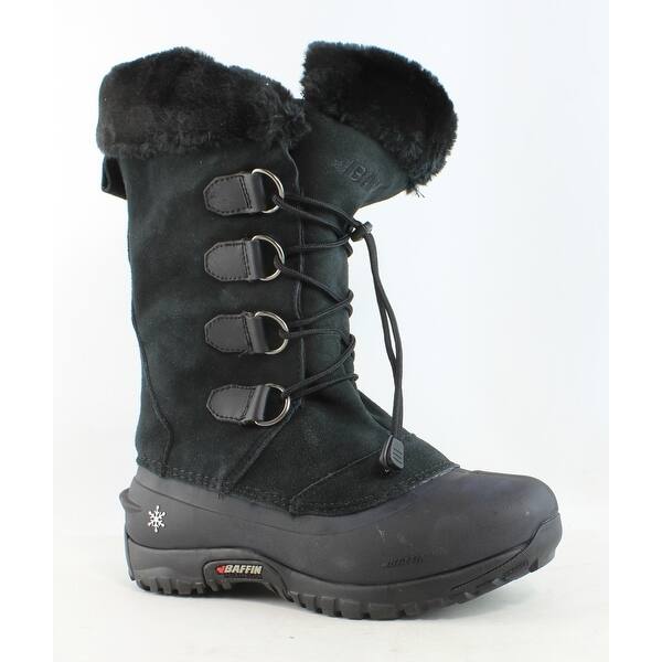 Shop Baffin Womens Kristi Black Snow Boots Size 7 Overstock 25893034