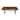 High-End Solid Wood Dining Table with Stainless Steel Base