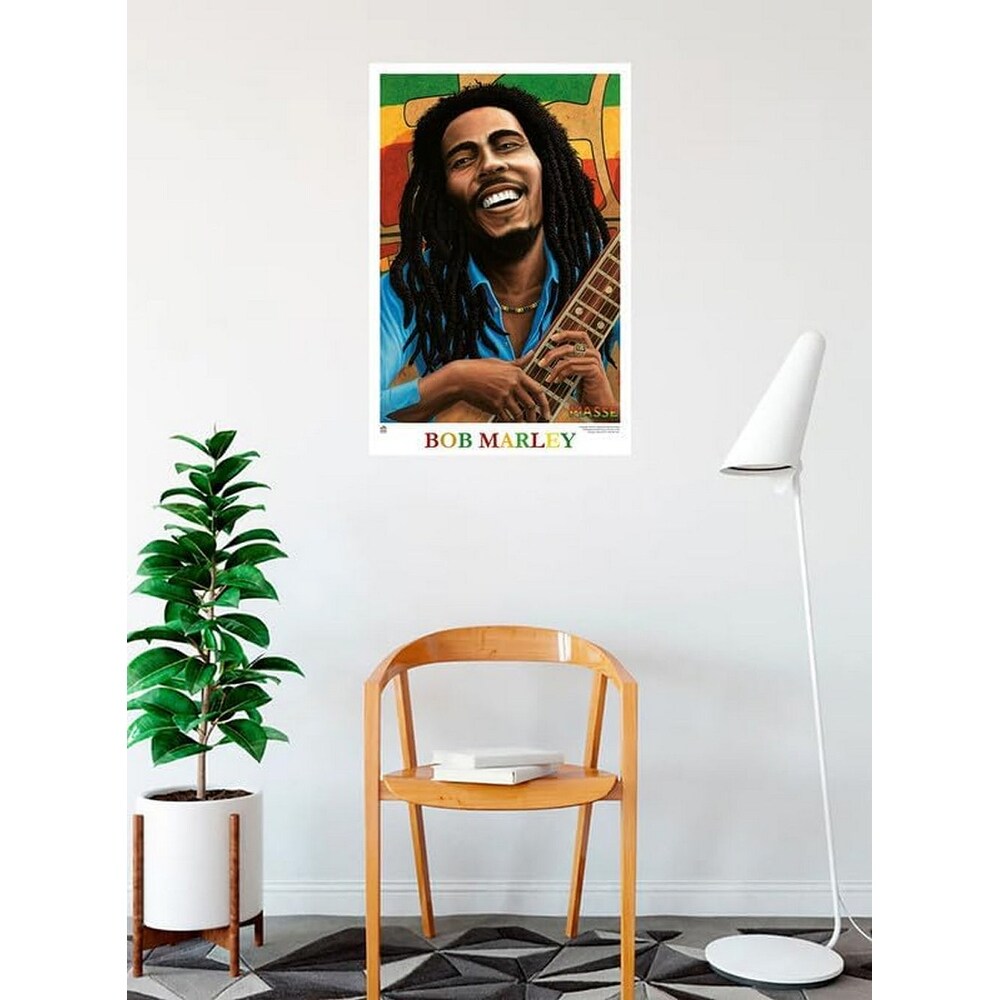 Bob Marley Tuff Gong Art Poster - 24 x 36 Inch - Bed Bath & Beyond