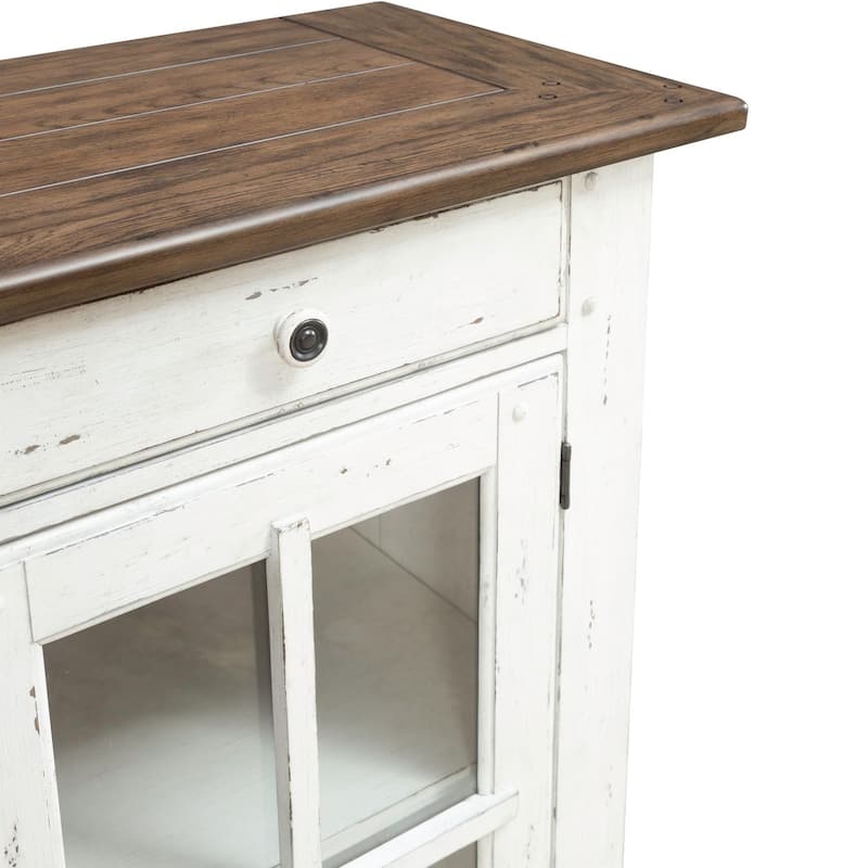 Liberty Furniture Al Fresco Server Dining Accent Cabinet - Width 50" x Depth 18" x Height 43"