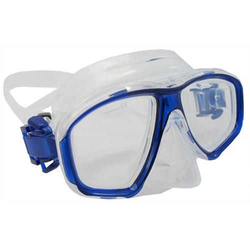 Shop Scuba Blue Dive Mask Nearsighted Prescription Rx Optical Lenses Free Shipping Today Overstock 15929677