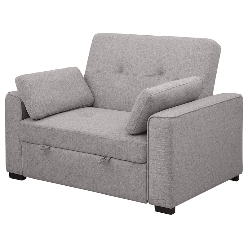 Edith Upholstered Convertible Sleeper Sofa Bed