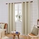 preview thumbnail 93 of 135, Deconovo Grommet Room Darkening Curtains, Set of 4 Panels 42x63 Inch - Beige