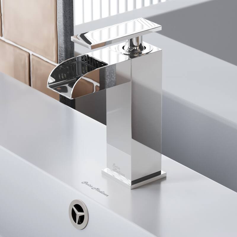 Swiss Madison SM-BF50 Concorde 1.2 GPM Single Hole Bathroom Faucet - Chrome