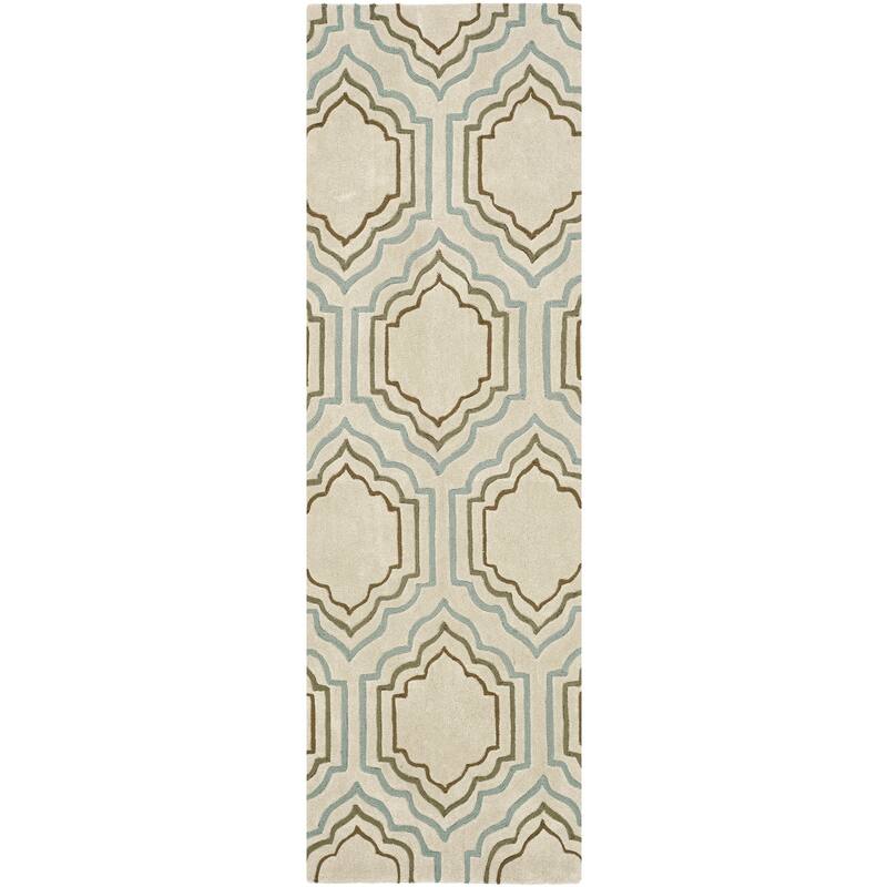 SAFAVIEH Handmade Modern Moroccan Art Herlinde Modern Moroccan Polyester