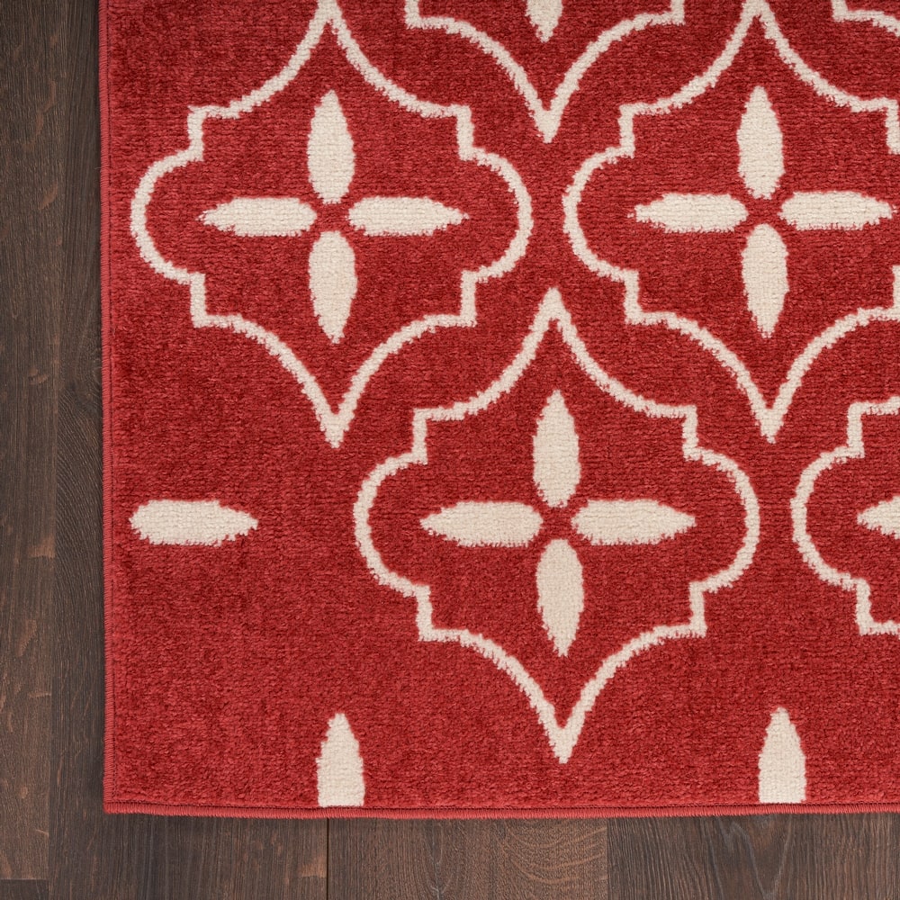 Nourison Essentials Indoor/Outdoor Moroccan Area Rug