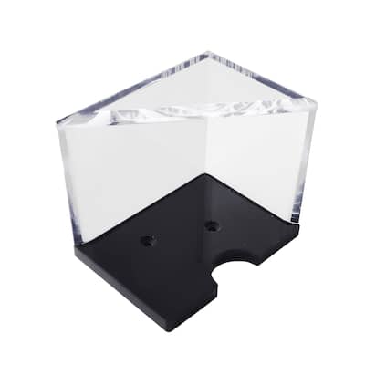GSE™ 4-Deck Acrylic Blackjack Discard Tray, Casino Grade Discard Holder for Blackjack and Playing Card Games