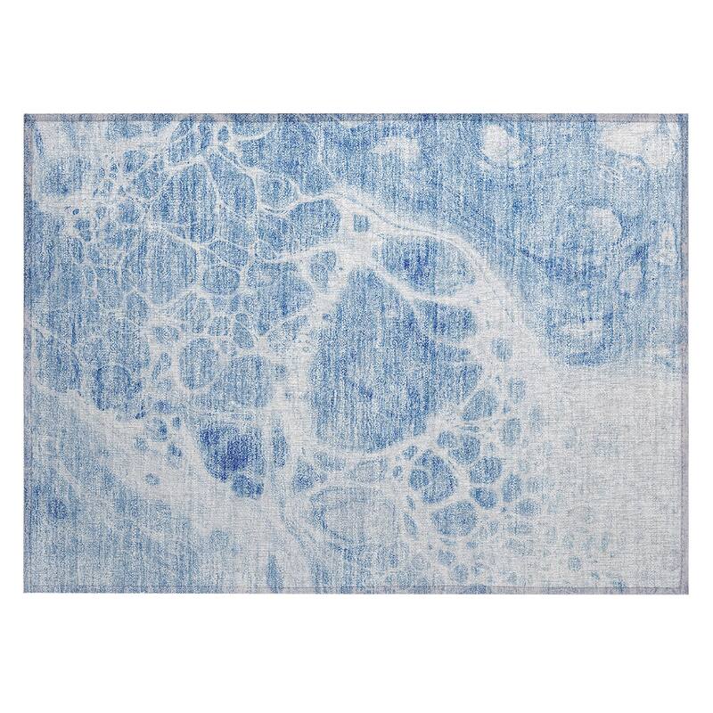 Machine Washable Indoor/ Outdoor Chantille Contemporary Rug