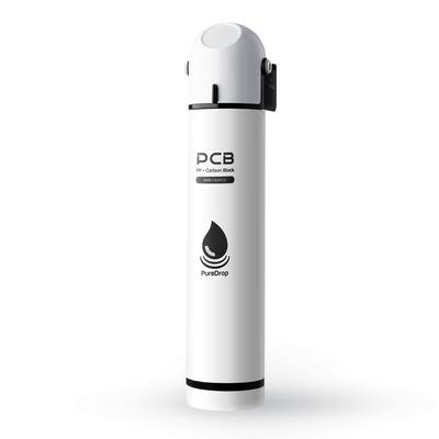 PureDrop PDR-16KPCB Under Sink Water Filter, High Capacity Under Sink Composite, Reduces Chlorine, Bad Taste & Odor, 16K Gallons