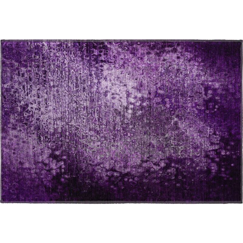 Premium Washable Super Soft Solid Imprints Mayfield Rug