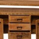 preview thumbnail 6 of 6, 60 Inch 2 Door Mango Wood Media Console TV Stand, 3 Drawers, Brown and Black
