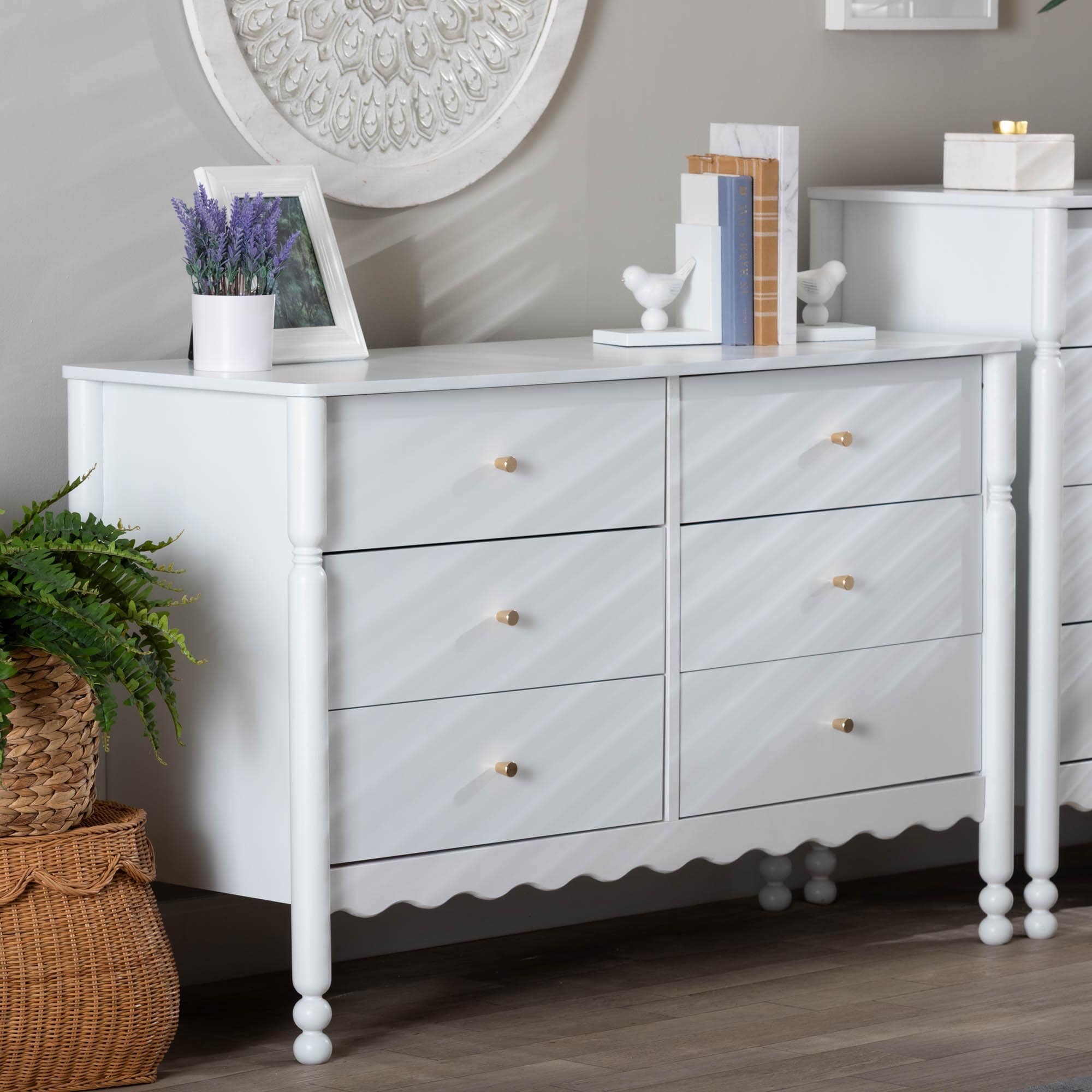white dresser nightstand Stella 6-Drawer Double these pieces invite a sense of calm organization and understated luxury into your home Refreshing Nightstand Dressers with Chic