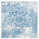 preview thumbnail 134 of 154, SAFAVIEH Evoke Quinn Vintage Distressed Rug 6'7" x 6'7" Square - Ivory/Navy