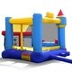preview thumbnail 5 of 6, Gymax Inflatable Kids Bounce House Castle Bouncer Slide Without Blower