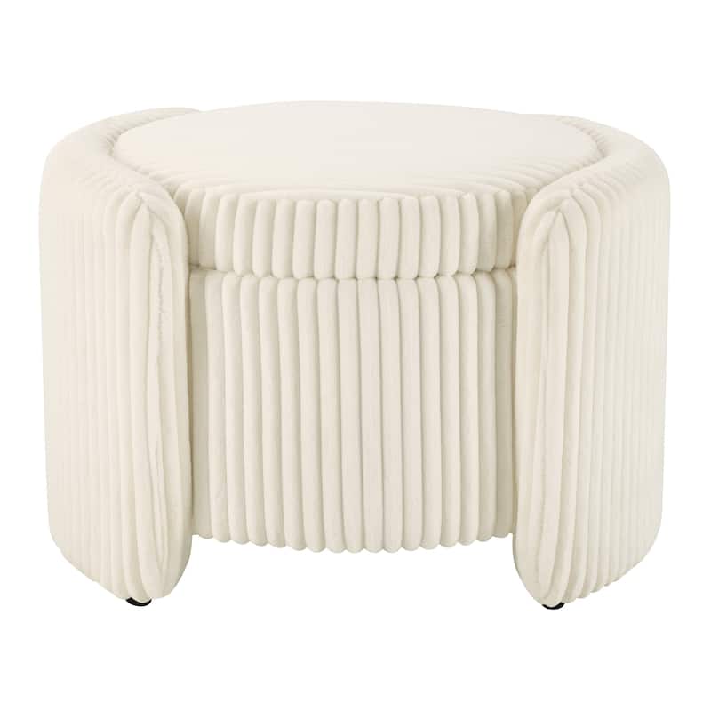 Sable Storage Ottoman