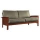 preview thumbnail 8 of 24, Hills Mission-style Oak Sofa by iNSPIRE Q Classic