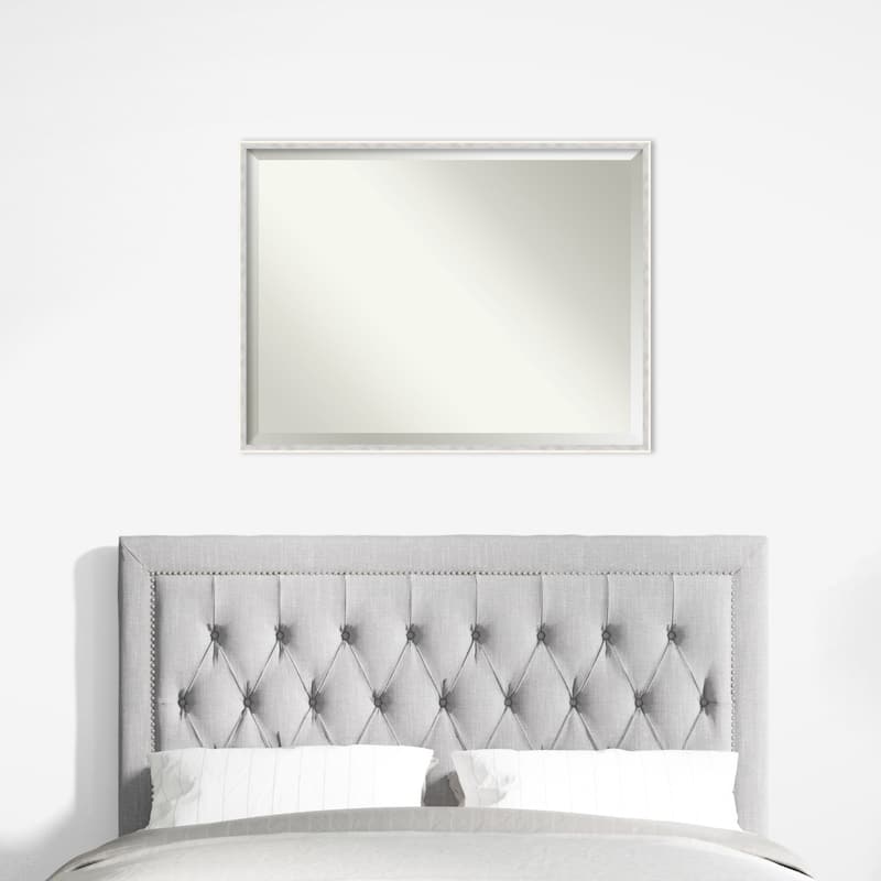 Paige Beveled Wood Framed Wall Mirror