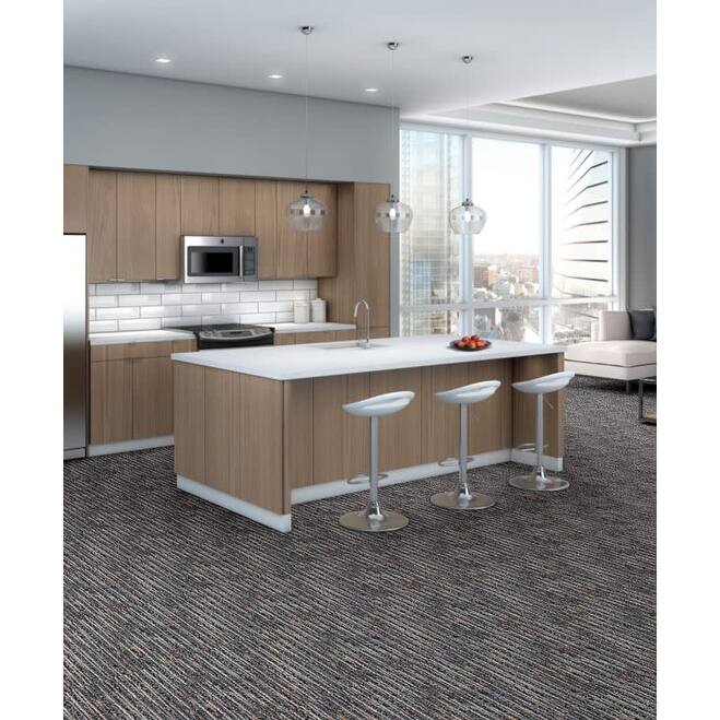 Shaw Philadelphia Commercial Sync Up 24" x 24" Glue Down Carpet Tile -