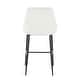 preview thumbnail 23 of 48, Silver Orchid Naldi Contemporary Black Counter Stool (Set of 2) - N/A
