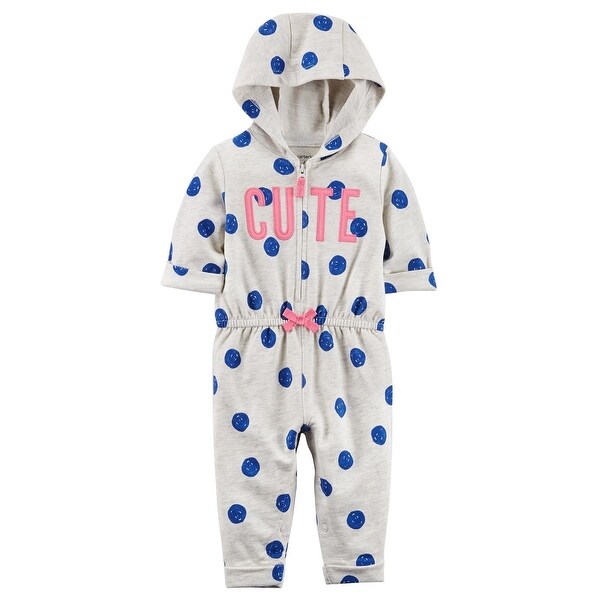 baby girl hooded jumpsuit
