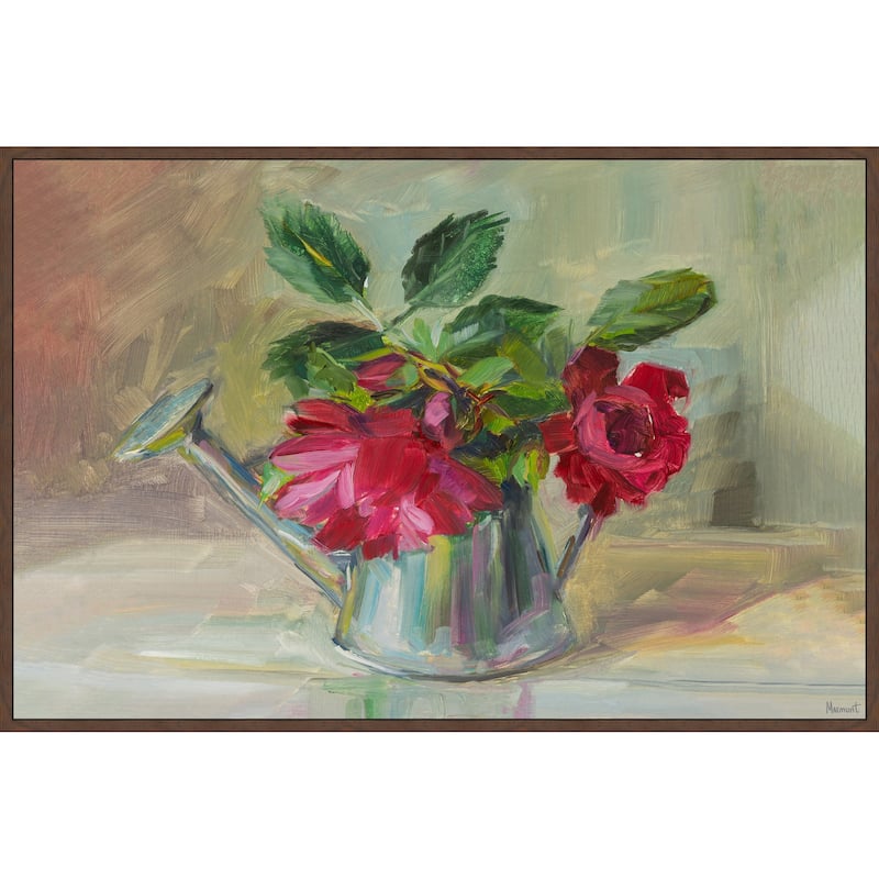 Constant Friends Floater Framed Print on Canvas
