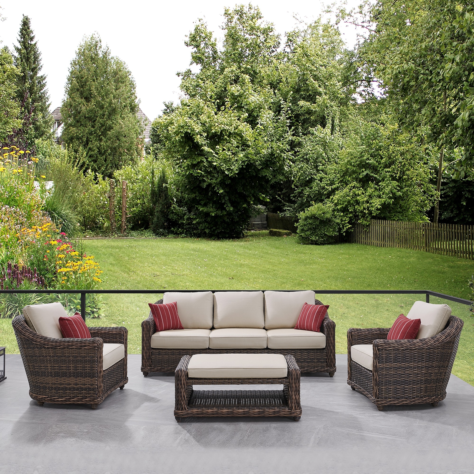 Martha stewart 4 piece outdoor set hotsell
