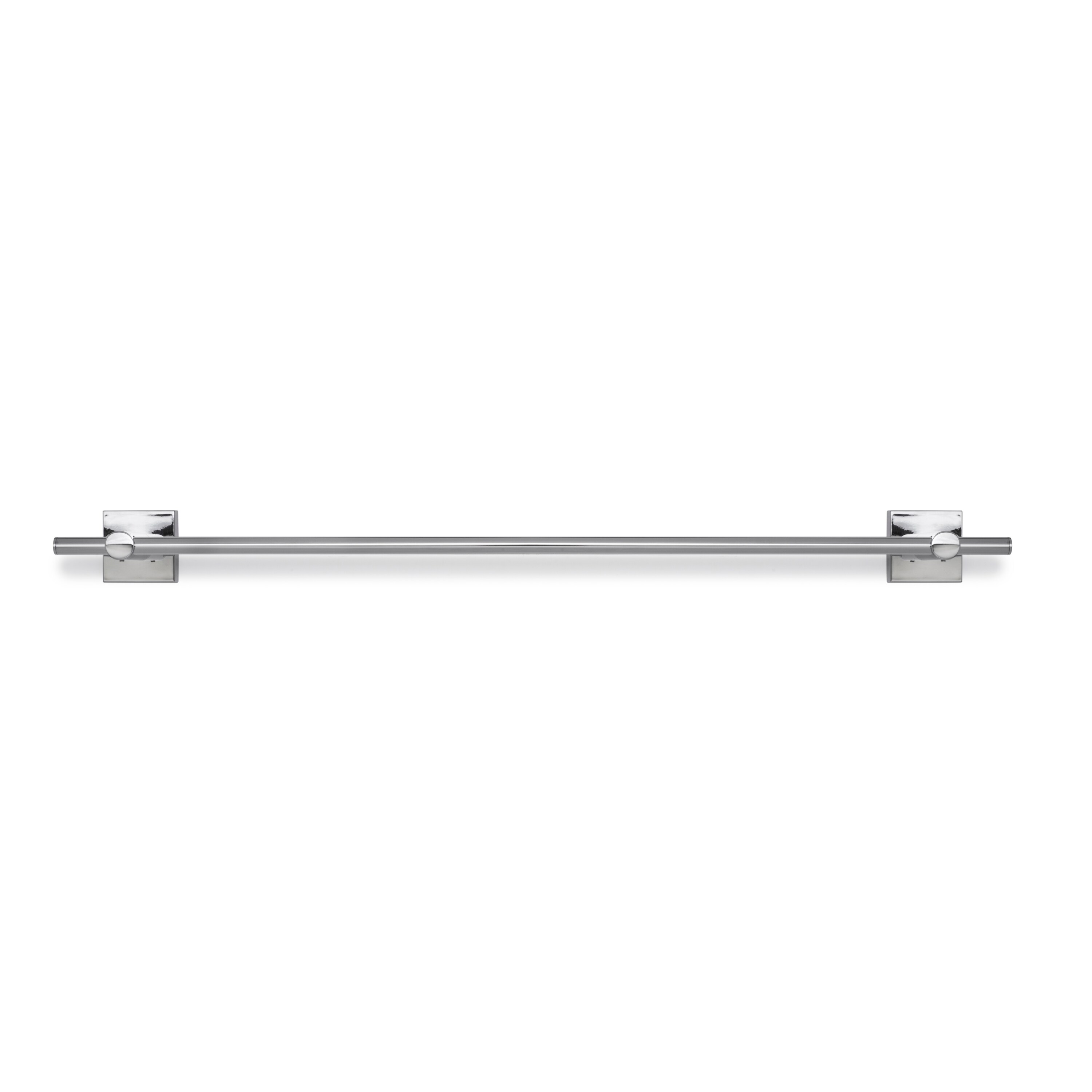 Croydex Chester Flexi Fix Screw or Glue Towel Bar Adhesive Bathroom Towel Rail in Chrome 26.6in Bed Bath Beyond 40212094