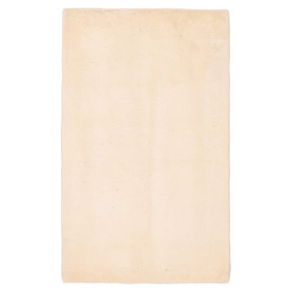 ECARPETGALLERY Hand-knotted Royal Mahal Cream Wool Rug - 3'0 x 4'10