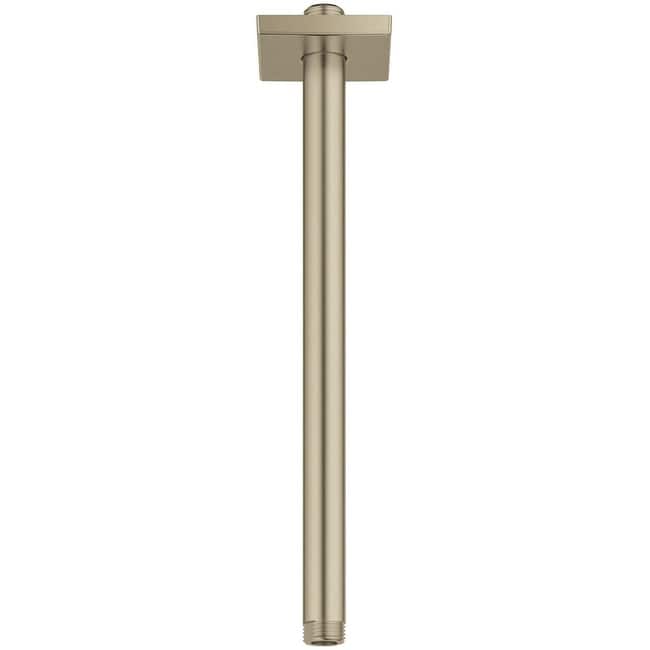 Grohe 12" Ceiling Shower Arm with Square Flange and 1/2" Threaded